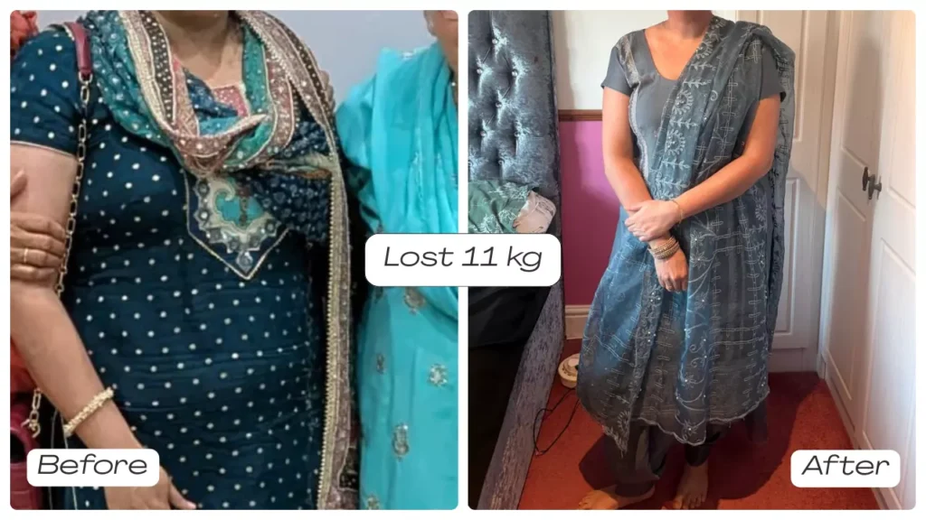 nutriveda solutions client weight loss story